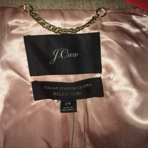 J. Crew Cocoon Italian Stadium-cloth Wool Sz. 24 - Picture 6 of 6